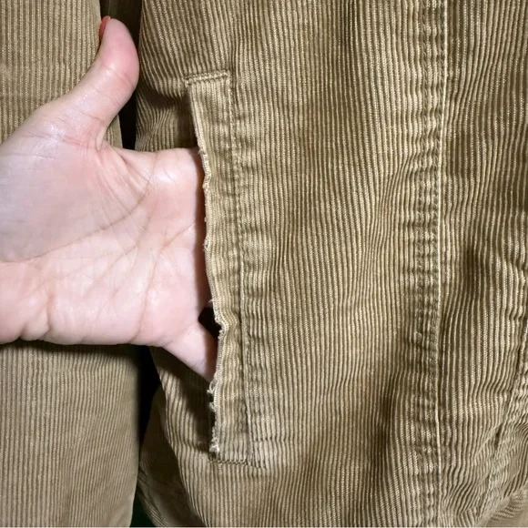 American Eagle Outfitters Tan Corduroy Jacket - Picture 3 of 10